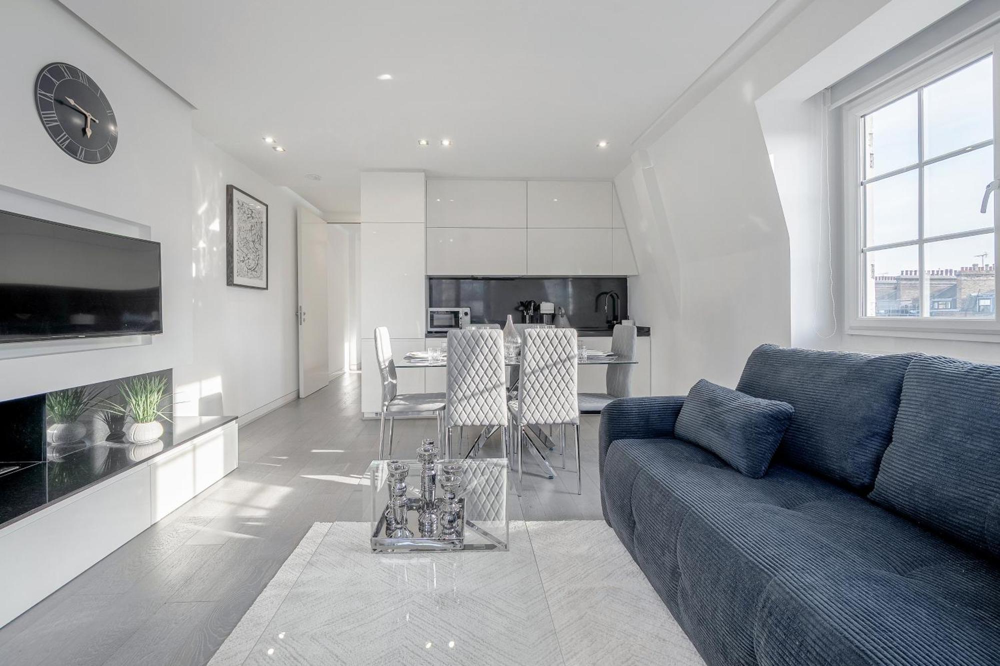 Stylish Knightsbridge Penthouse Next To Harrods Londra