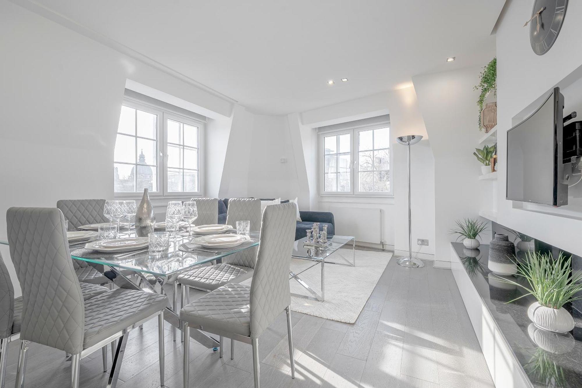 Stylish Knightsbridge Penthouse Next To Harrods Appartamento *
